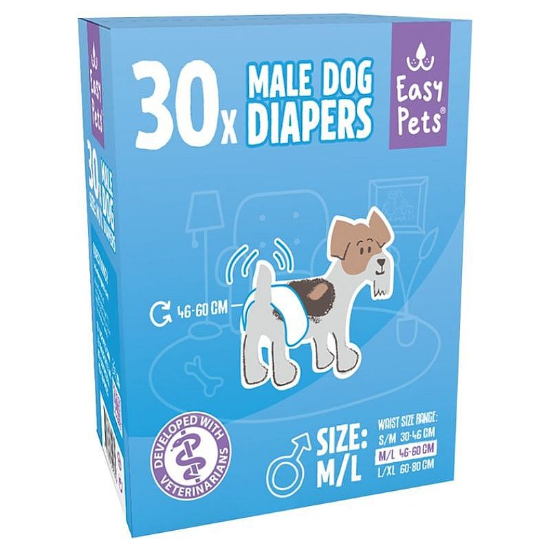 EasyPets Hondenluiers Reu Hond | M/L | 20044.3