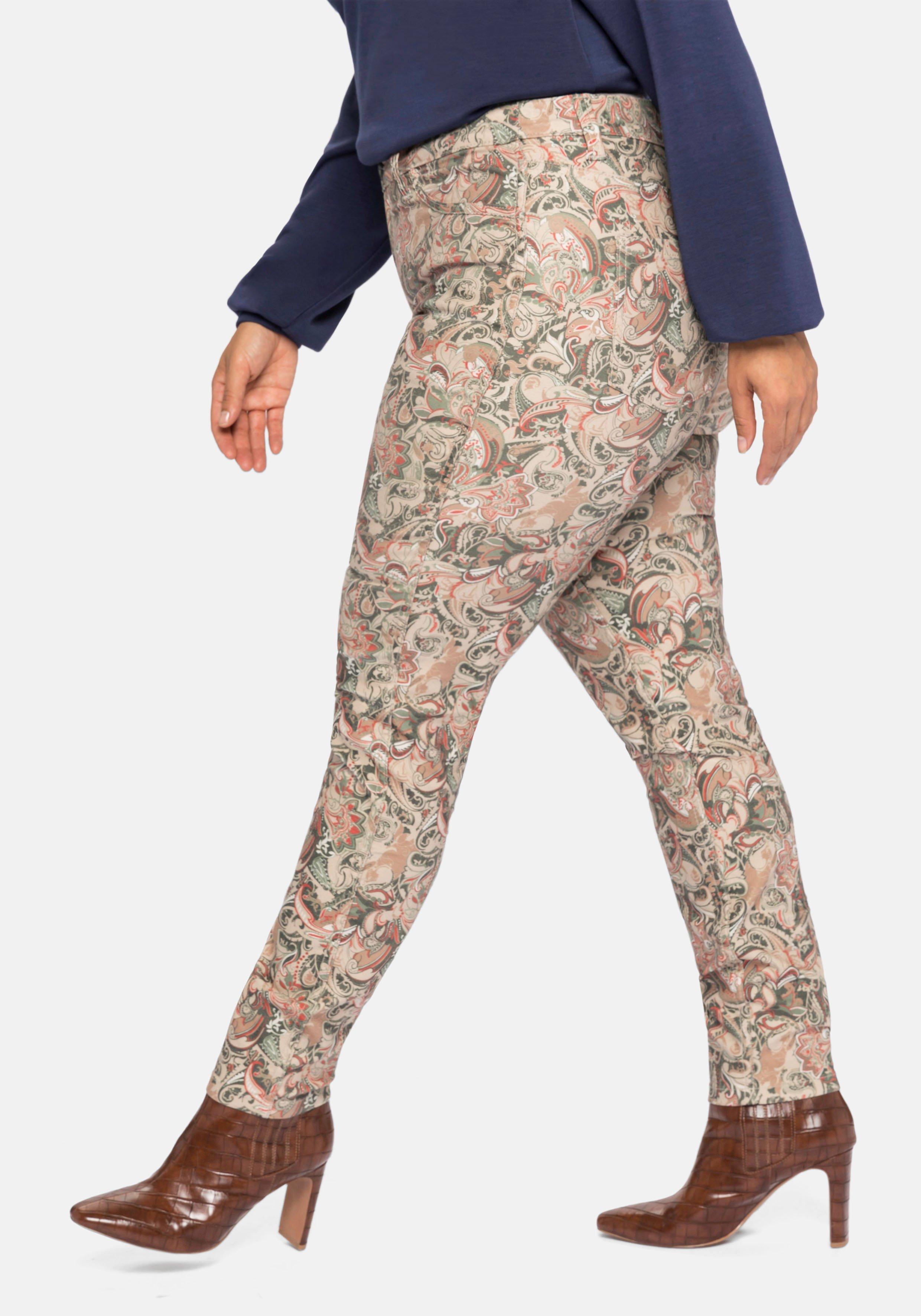 Schmale Wendehose, uni und mit Druck