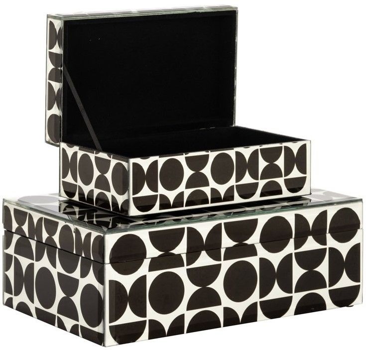 Juwelenbox Zwart Klein 212161 Vivian B20 x D12 x H8 cm