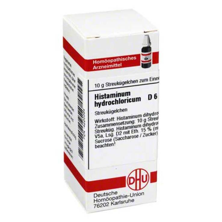 DHU Histaminum hydrochloricum D 6 Globuli, 10 g
