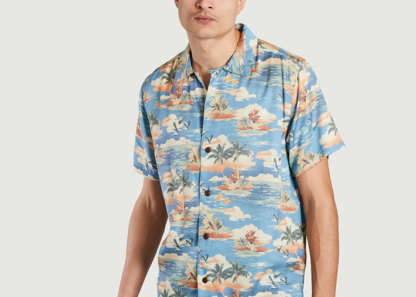 Chemise Arvid Hawaii Nudie Jeans