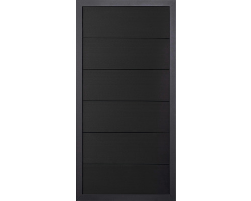 GroJa Novara deelelement, voorgemonteerd zonder palen, frame antraciet, 90 x 180 cm antraciet