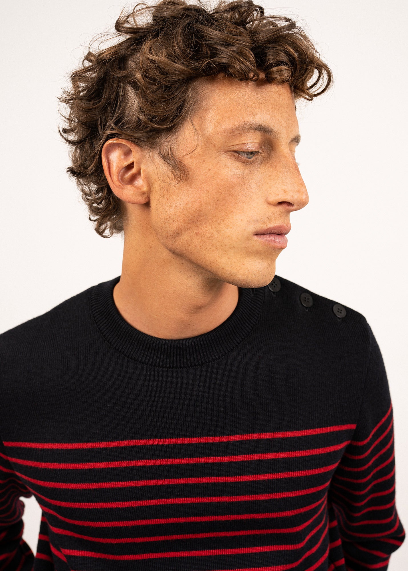 Pull marin rayé Binic