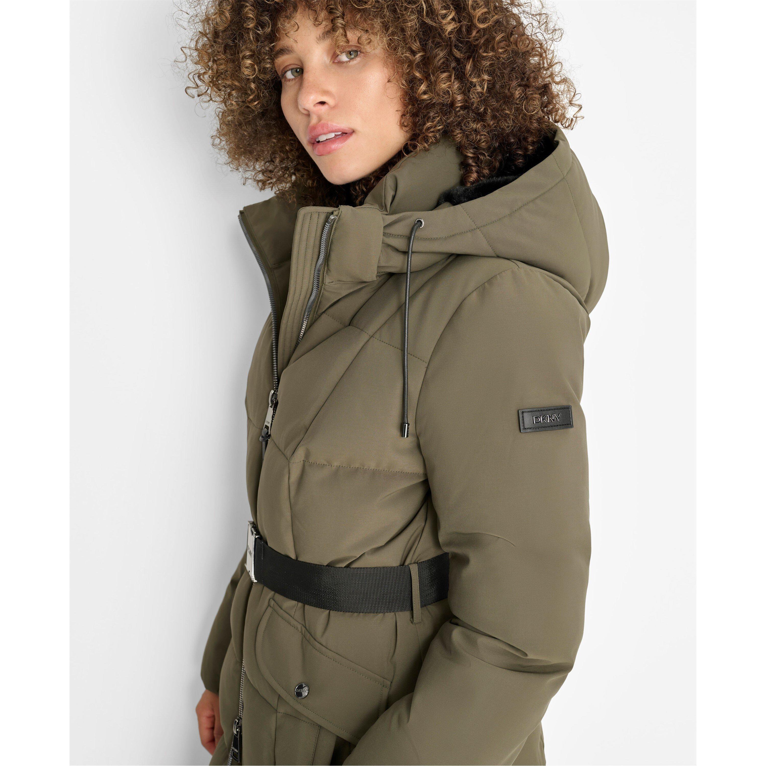 DKNY Long Belt Jkt Ld44