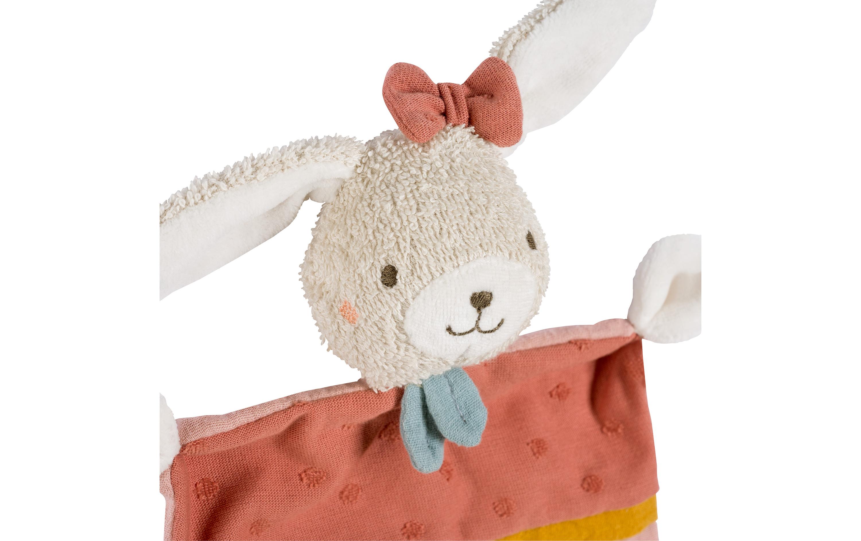 Schmusetuch Hase PrincessSpielkamerad und Stofftier-Schnuffeltuch für Babys