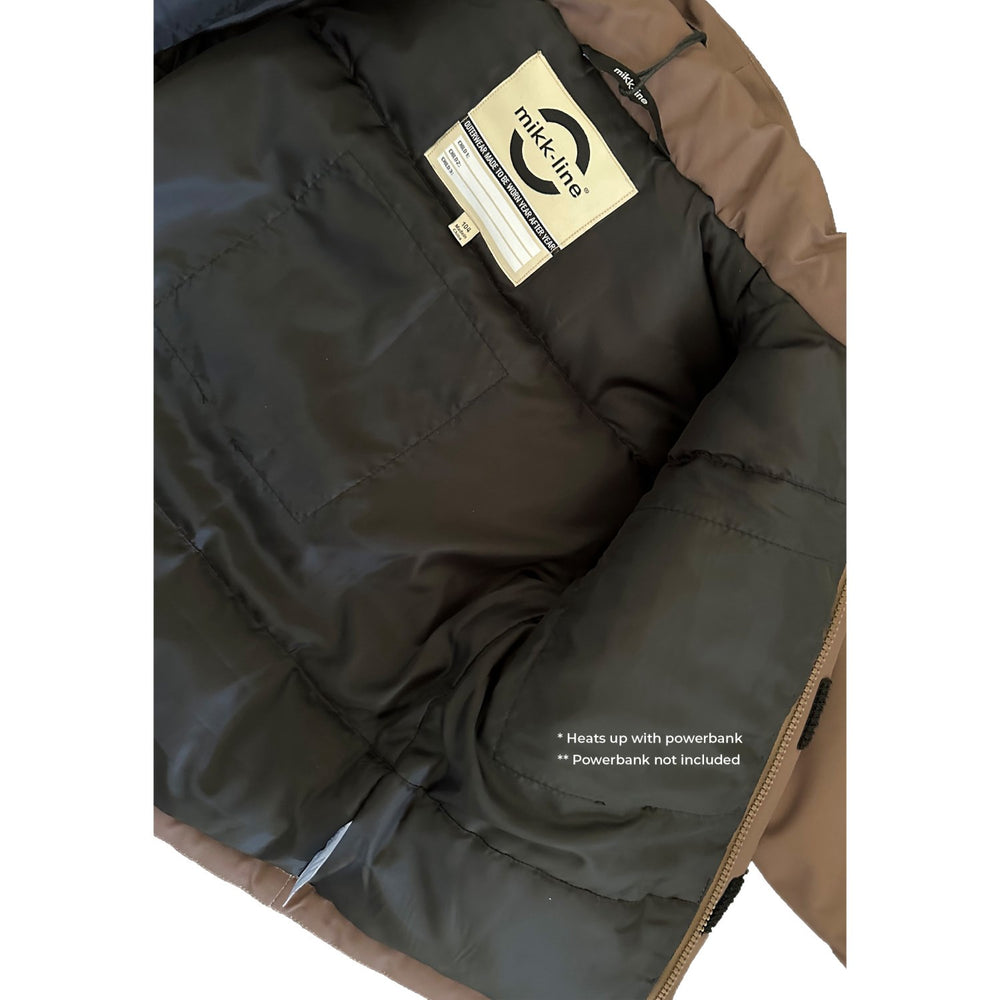 Køb Mikk-Line Chocolate Chip Heating Jakke Parka