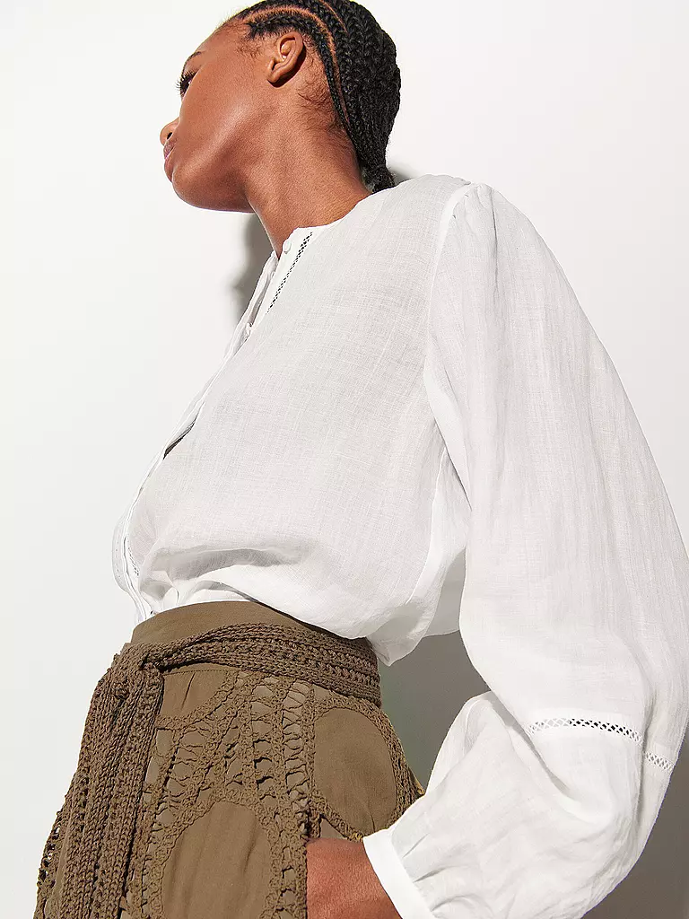 LUISA CERANO Bluse weiss