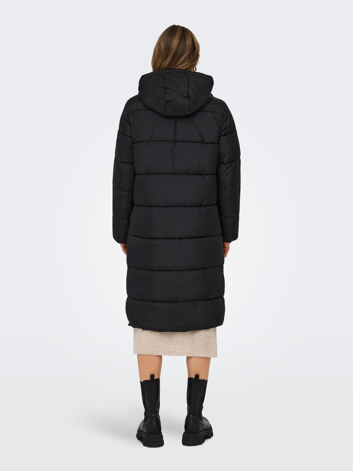 ONLMONTANA Steppmantel Black