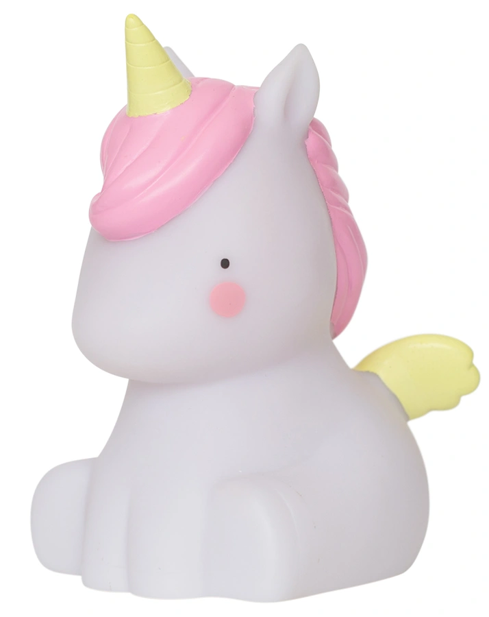 LED-Nachtlicht LITTLE UNICORN in weiß
