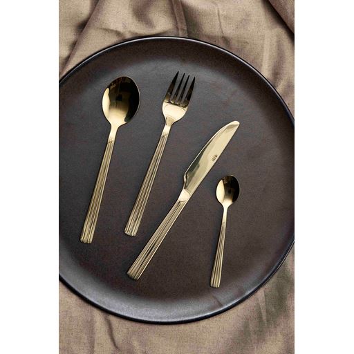 RAW Bestiksæt, Champagne Guld, 24 Dele