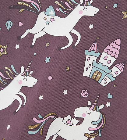 Name It Bluse - NmfVix - Arctic Dusk m. Glimmer