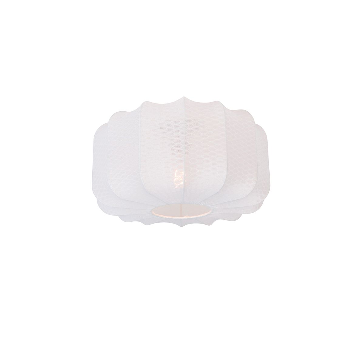 Japandi plafondlamp wit 40cm - Madleine