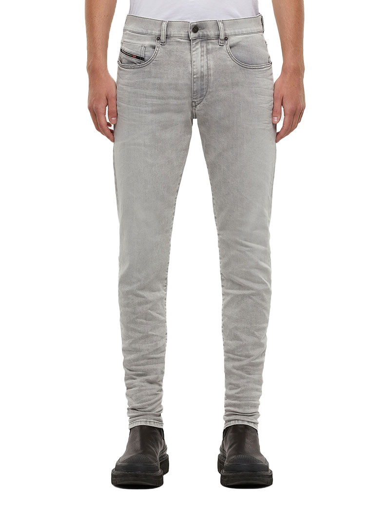 DIESEL JEAN HOMME D-STRUKT 69RE GRIS CLAIR
