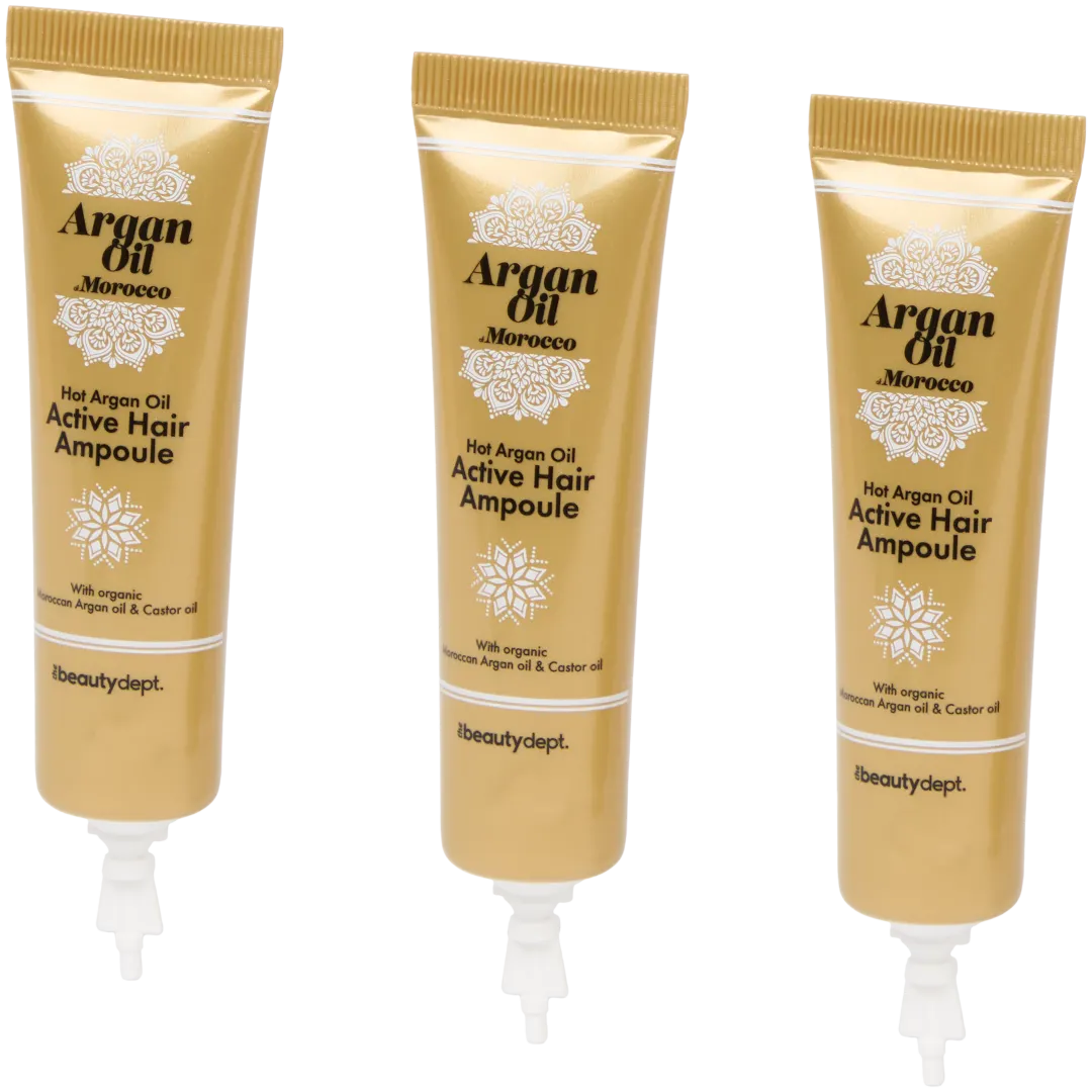 Ampoules capillaires à l'huile d'argan The Beauty Dept.