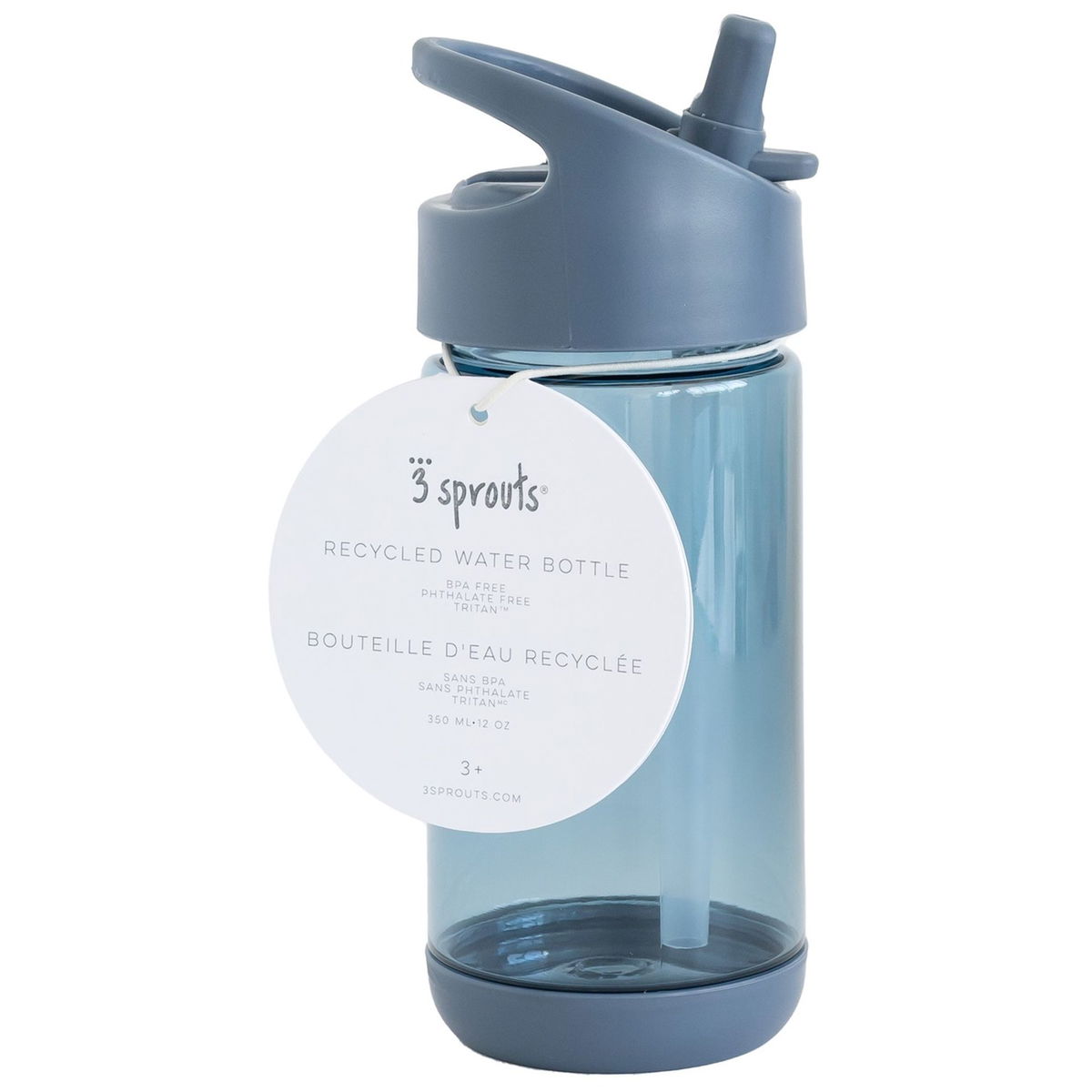 3 Sprouts3 Sprouds Trinkflasche recycelt blau