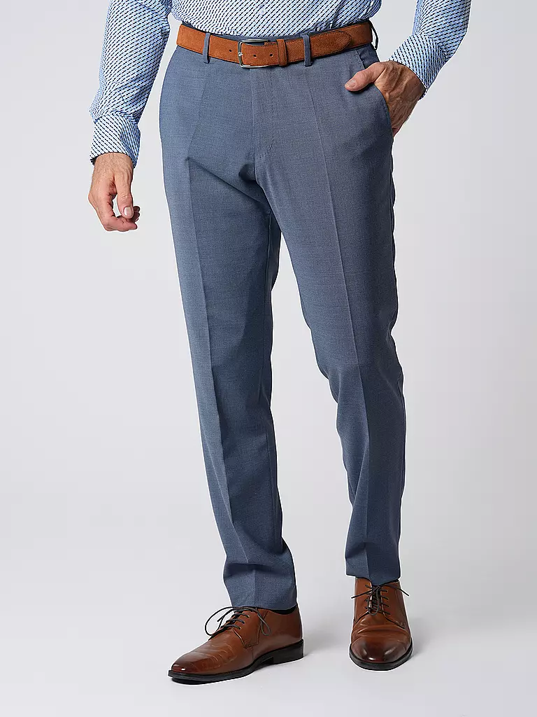 TIGER OF SWEDEN Anzughose Slim Fit TENUTA hellblau