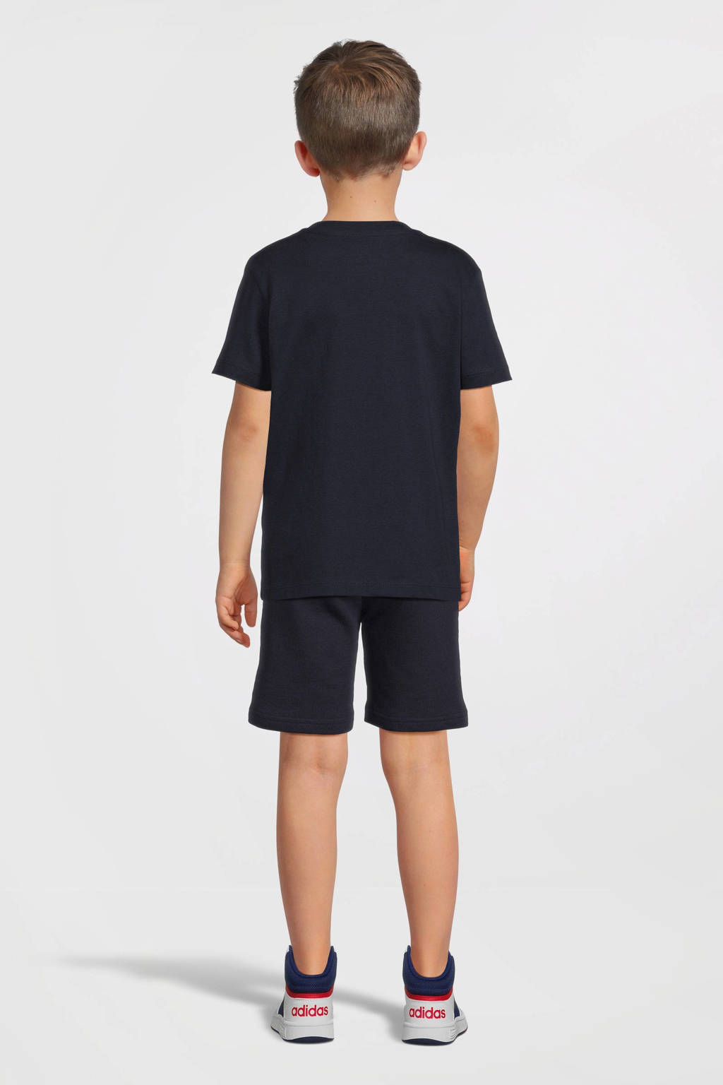 JACK & JONES T-shirt JCOKAPPER met logo donkerblauw