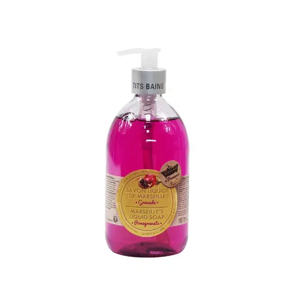 Les Petits Bains de Provence Marselha Sabonete Líquido Romã 500ml