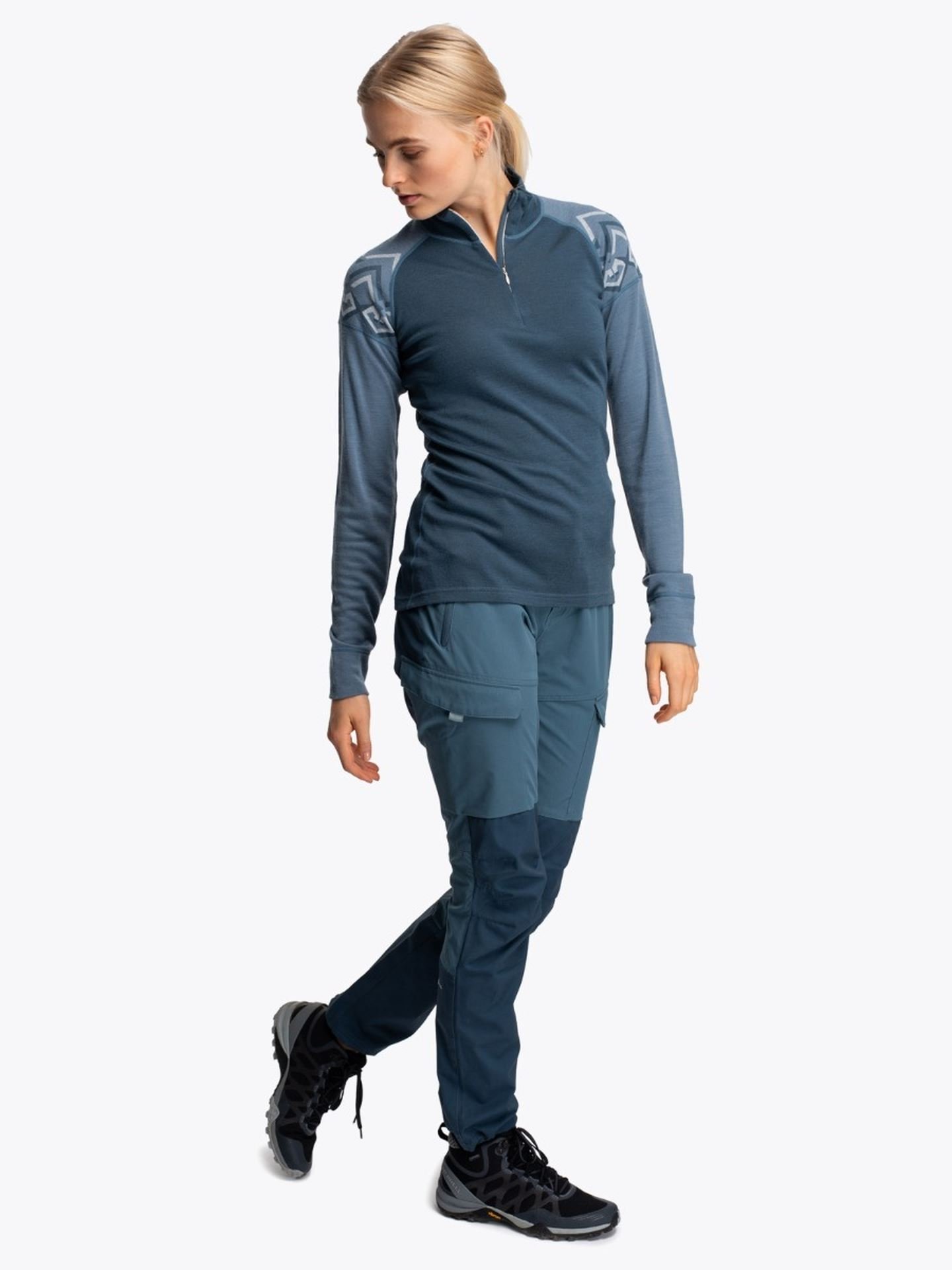 Finse Freja Ull Half zip