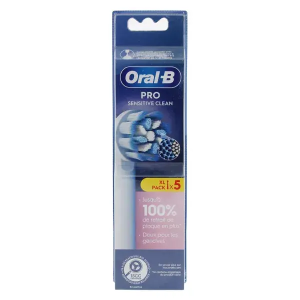 Oral-B Pro Sensitive Clean Brossettes Pour Brosse À Dents, 5 Unités