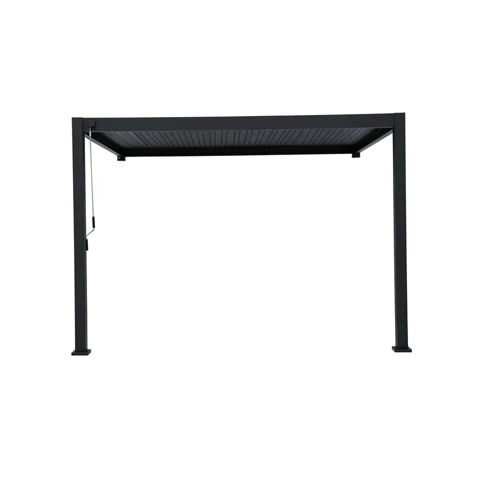 Mirador Classic overkapping muur 300 x 400 cm antraciet