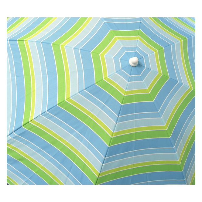 Sonnenschirm - Ø = ca. 180 cm - gestreift