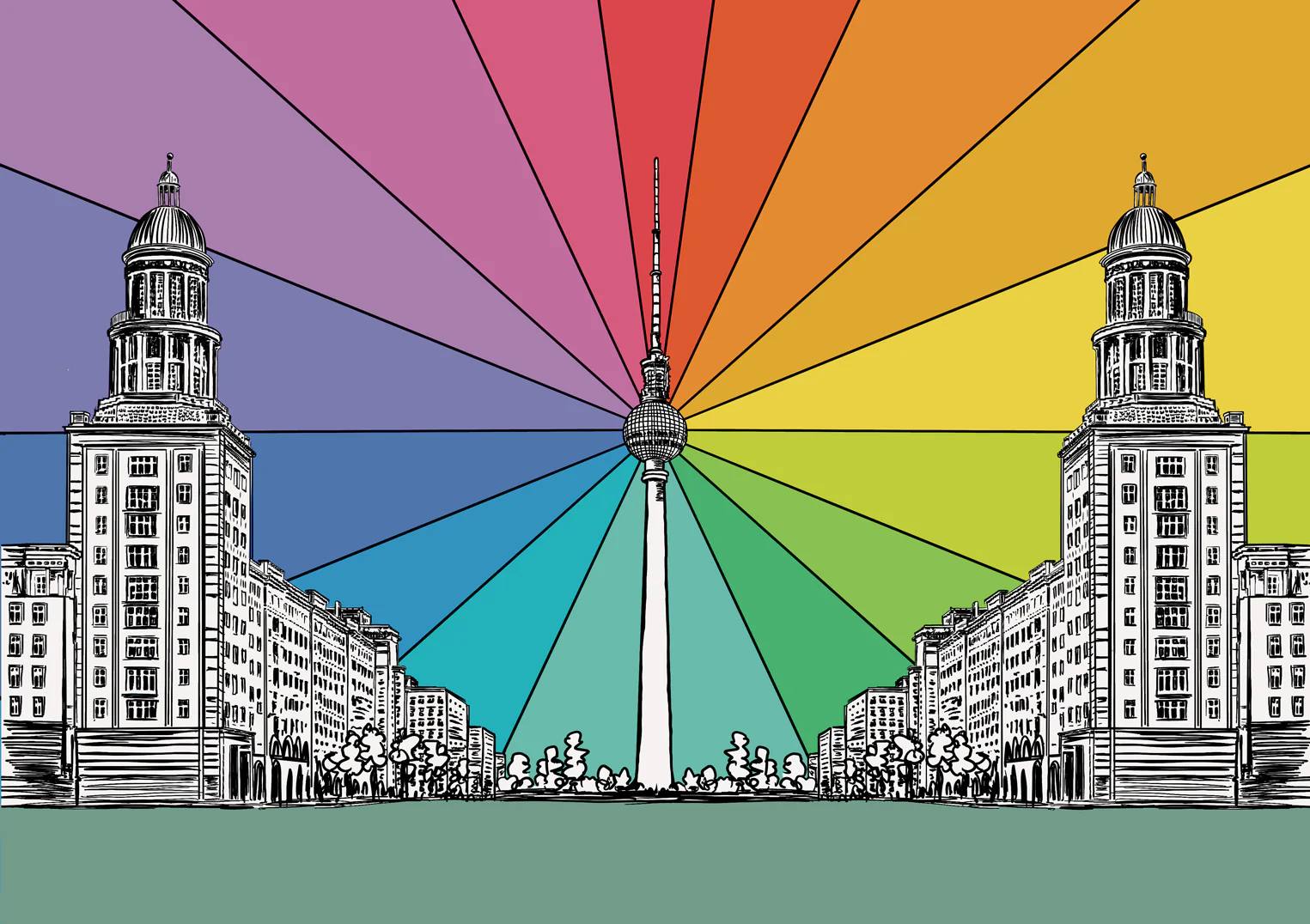 Frankfurter Tor von Kaitlyn Parker