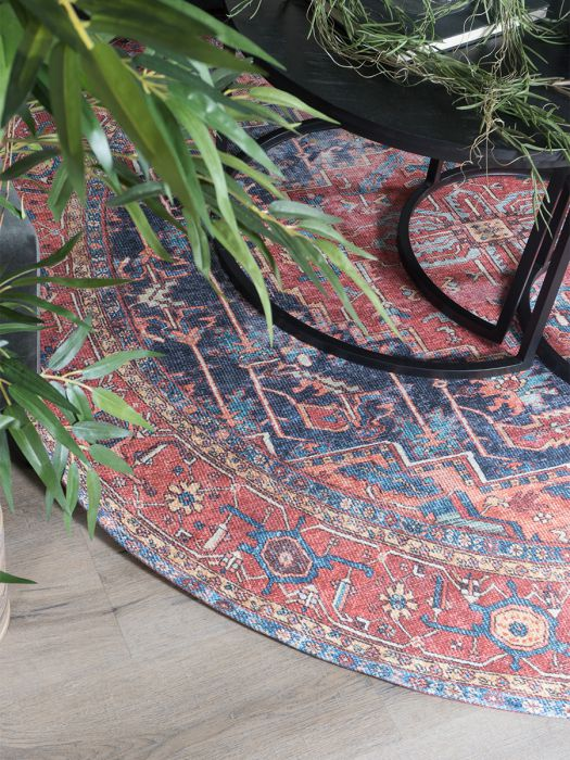 Heris Red Rond ø120 cm