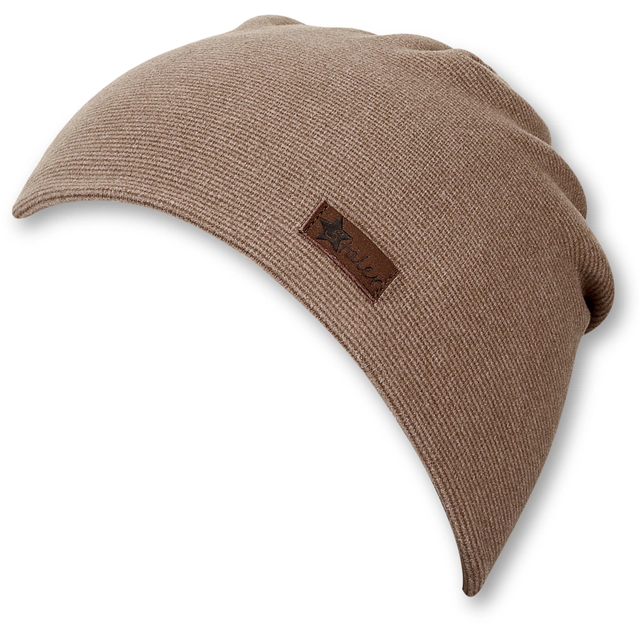 Sterntaler Beanie Ringel beige