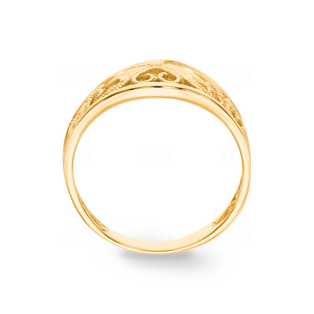 Ring 750/18 K Gelbgold Fantasie
