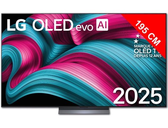 LG - TV OLED 4K 195 cm OLED77C54 evo OLED C5 2025