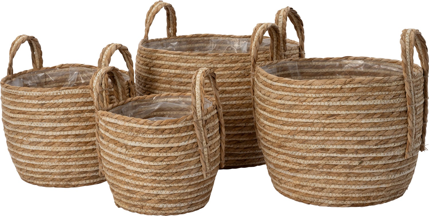 Intratuin plantenmand Rixt naturel D 28 H 23 cm
