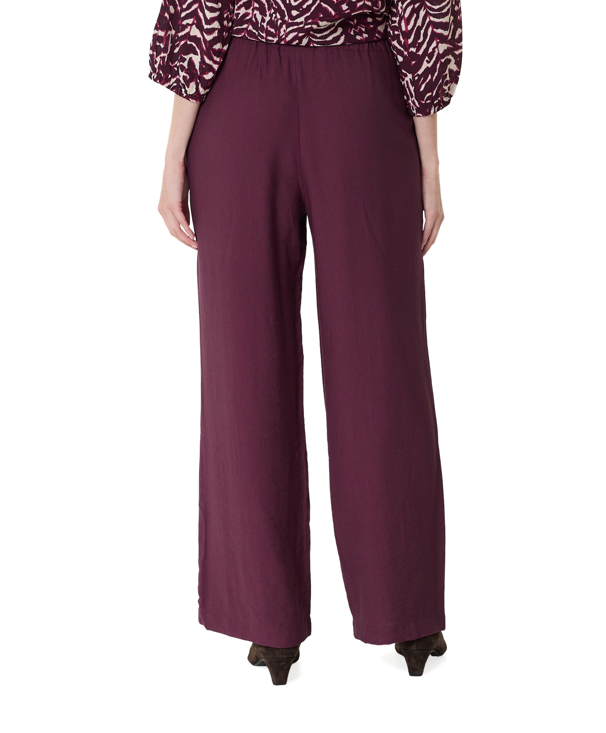 Freequent FQRIVA-PANTS dames broek bordeaux