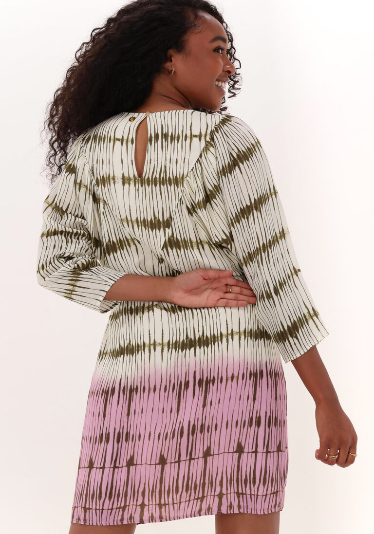 FREEBIRD multi freebird mini jurk brooklynn ss dress