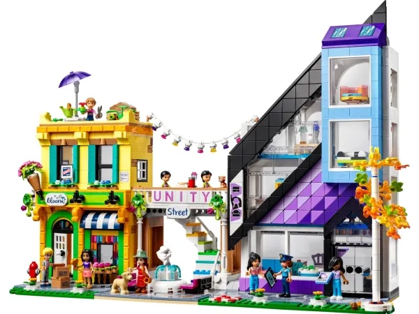 LEGO Friends 41732 Midtbyens blomster- og designbutikker