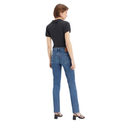 Jean femme 712 Slim Welt Pocket Blue Wave LEVIS