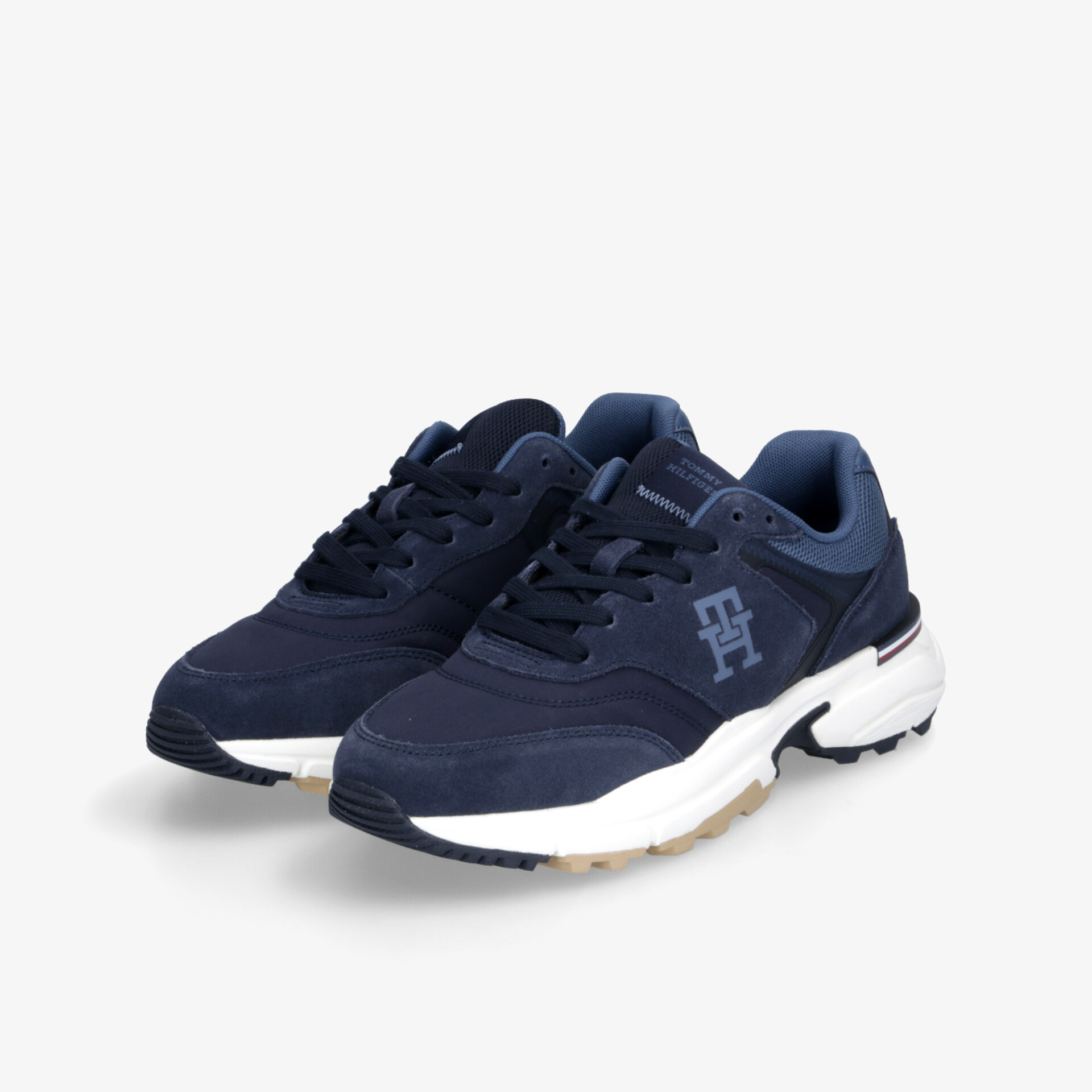 TOMMY HILFIGER Herren Sneaker Low blau