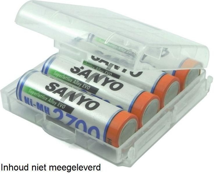 AAA Batterijen - Setje van 6 - Beschermhoesjes