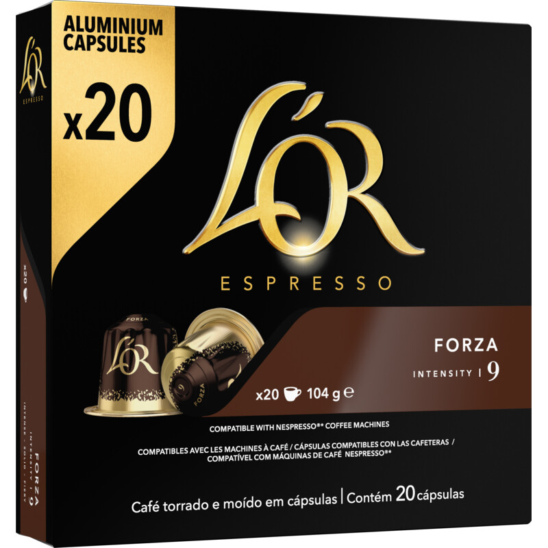 L'OR Espresso forza capsules