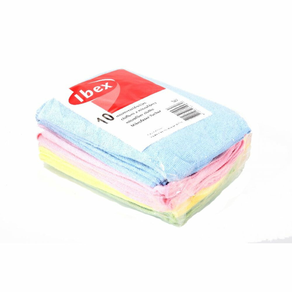 Ibex Microvezel Doek 38x40 cm10 stuks