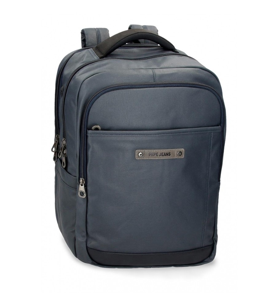 Mochila adaptável Pepe Jeans Heatfield com compartimento duplo para laptop e tablet de 15,6