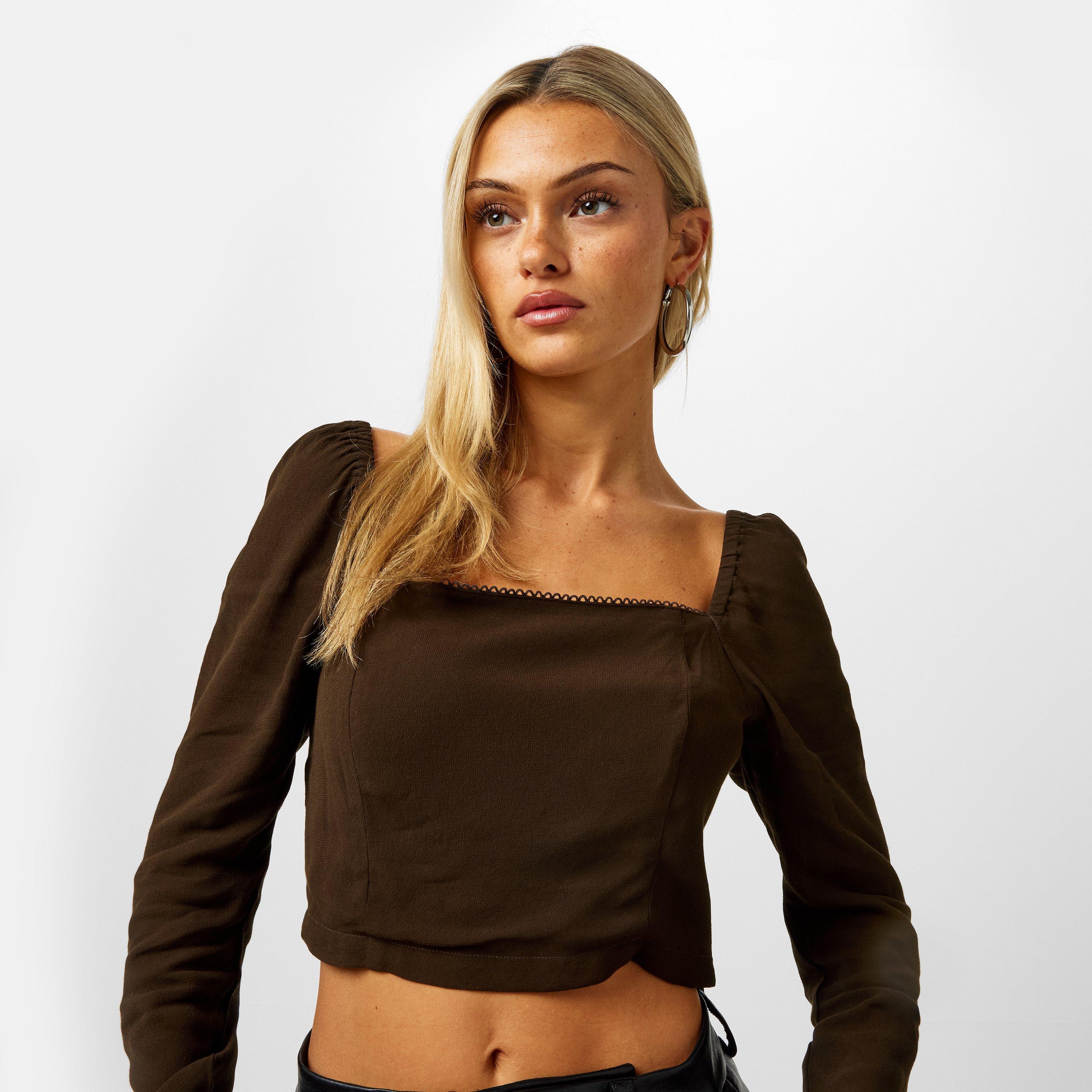 Jack Wills JW Long Sleeve Fitted Blouse
