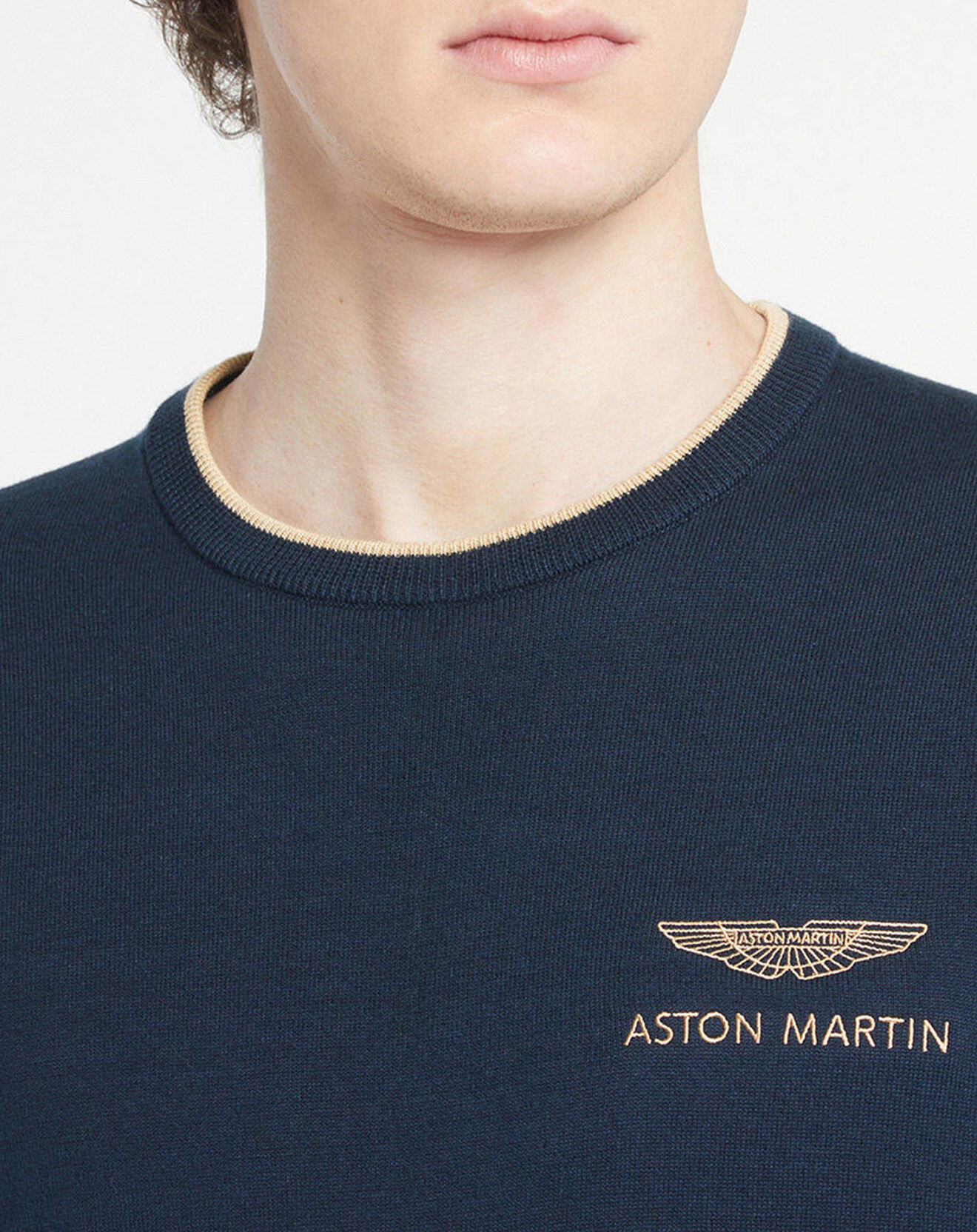 Hackett London Sweat Aston Martin Racing bleu marine