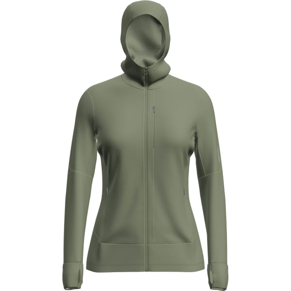 Veste polaire randonnée ICEBREAKER W M 260 QUANTUM IV LS ZIP H LICHEN
