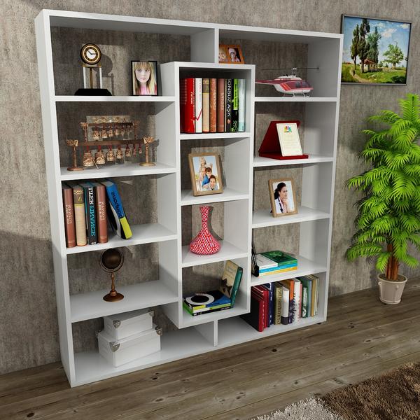 Bücherregal Ample Weiß