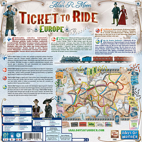 Ticket To Ride Europe