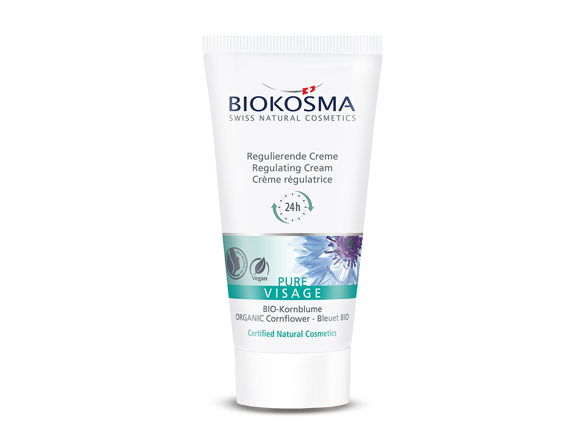 BIOKOSMA PURE Visage regulierende 24h Creme<br>50 ml, Tube, Creme, (n)