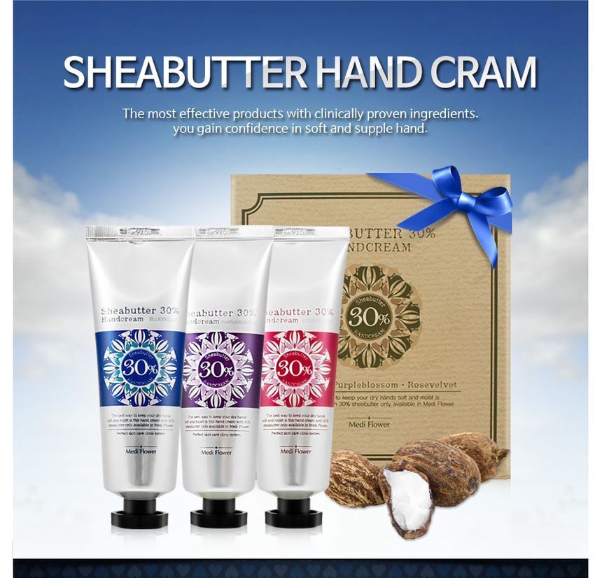 MediFlower - Sheaboter 30% Handcrème Set