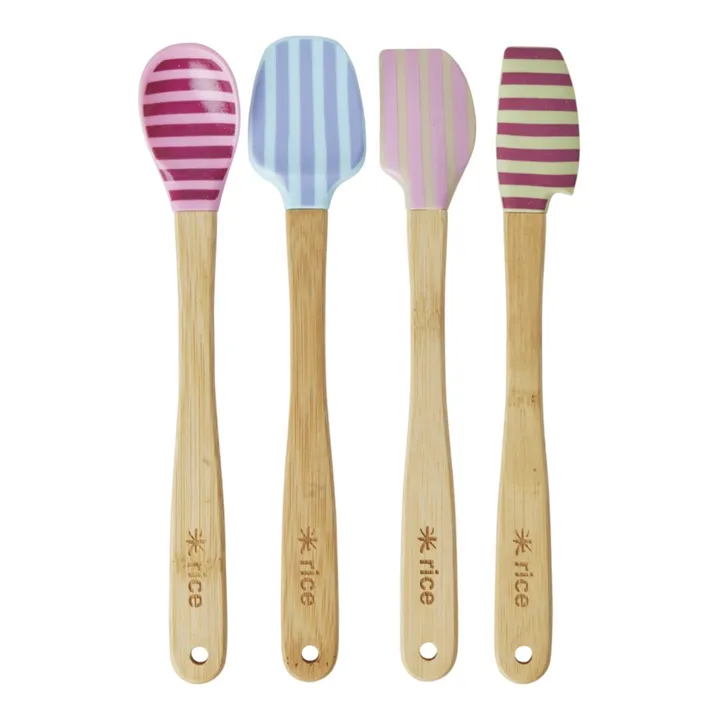 Rice Spatules en silicone - Set de 4