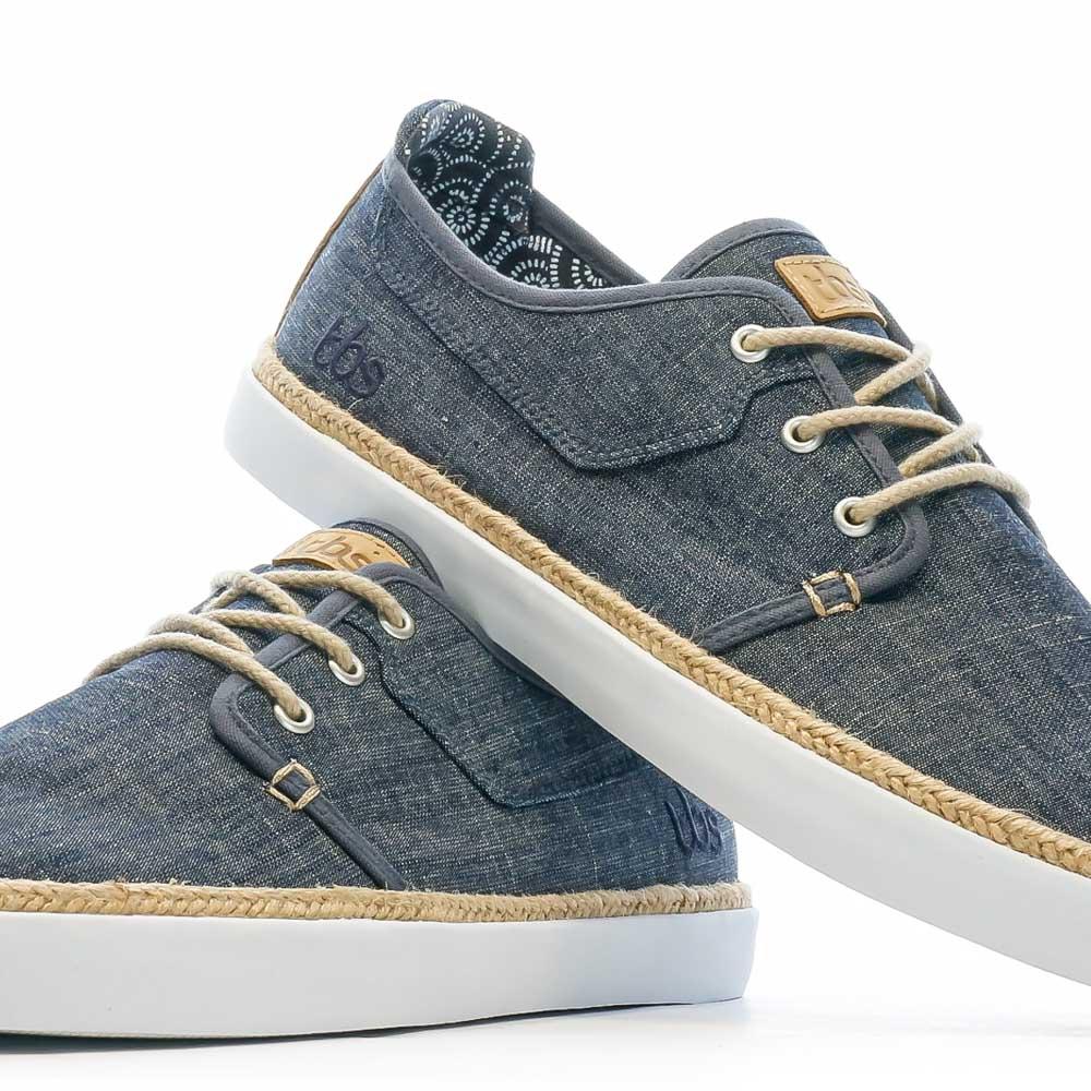 TBS Baskets en Toile Marine Homme TBS RUKKWAI